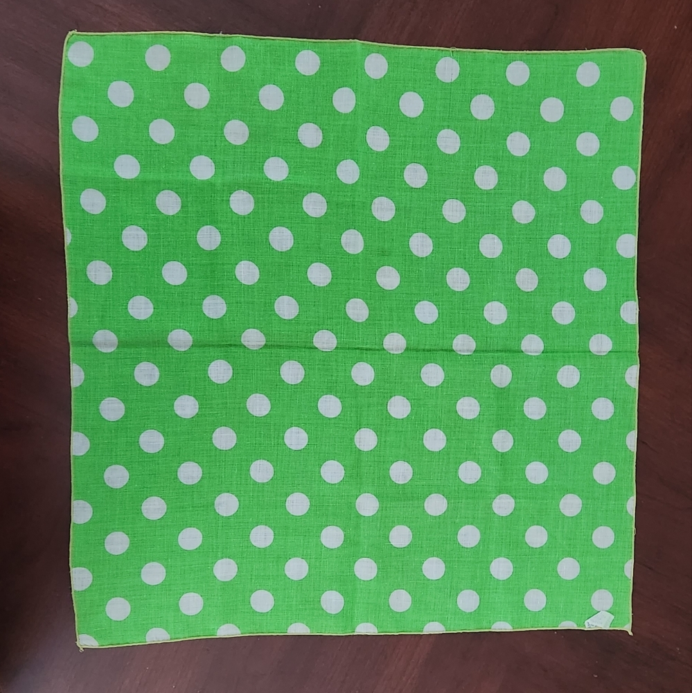 Vintage Polka-dot Scarf
